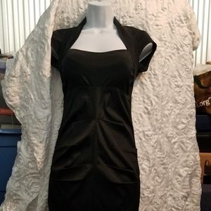Black cocktail dress